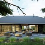 dom pod babią górą małopolska nowoczesny indywidualny projekt górska chata dom z tarasem kraków warszawa